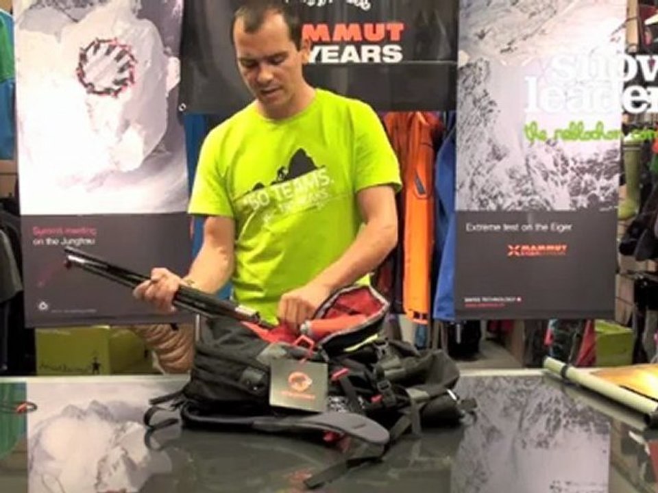 Snowleader présente le sac à dos Ride RAS de Mammut