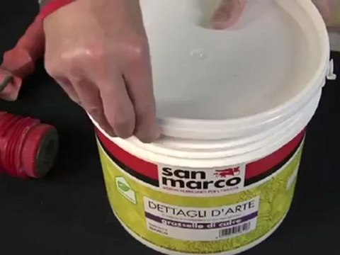 NATURA BOYA - GRASSELLO + VELATURE DOLGU EFEKT İTALYAN DEKORATİF BOYA UYGULAMA