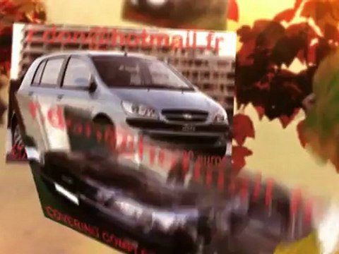 Hyundai Getz , Hyundai Getz, essai video Hyundai Getz, Hyundai Getz covering, Hyundai Getz peinture noir mat