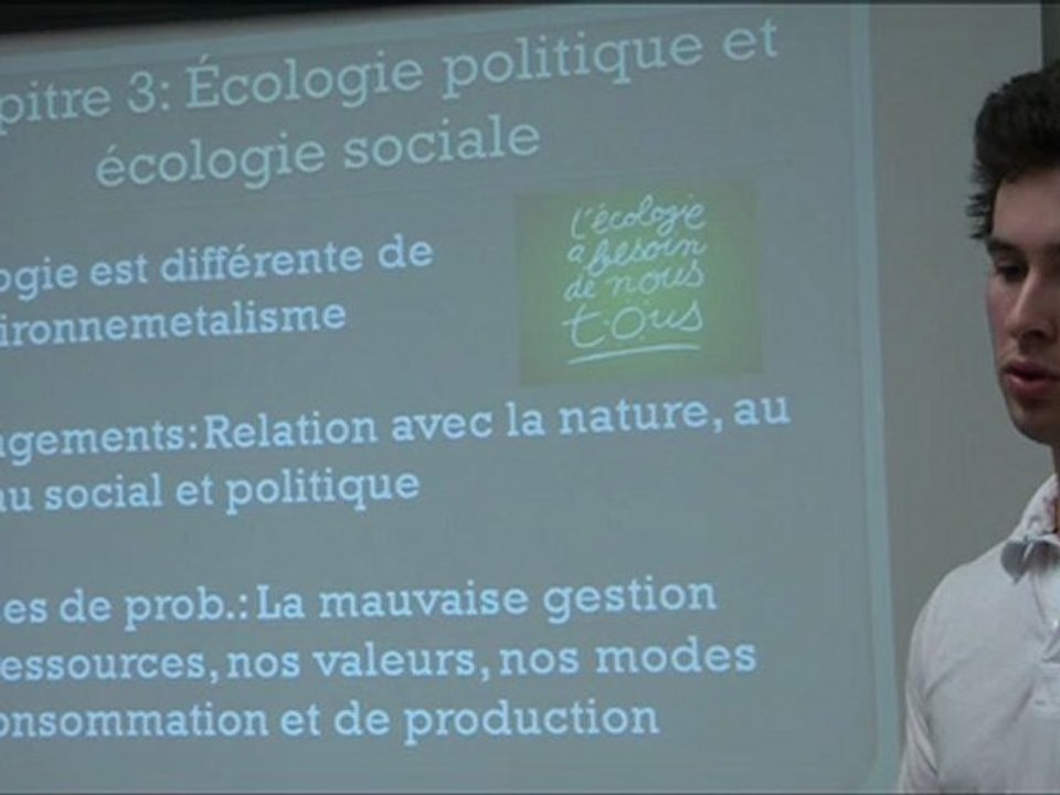 Projet Phare : Philyppe G. Tremblay, l’écologie politique – Dimitrios I. Roussopoulos
