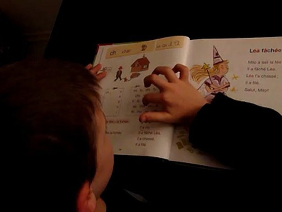 Allan apprend à lire !