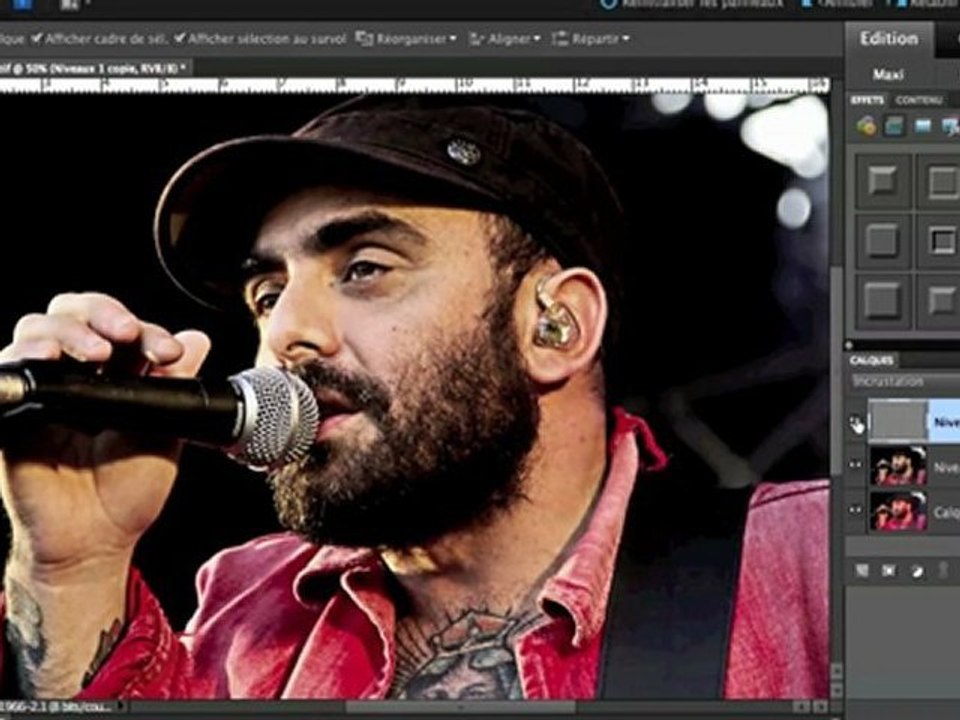 Création effet Dragan