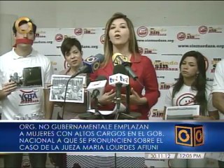 Instan a la Fiscalía y Defensoría a actuar con conciencia en el caso de presunto abuso a Afiuni