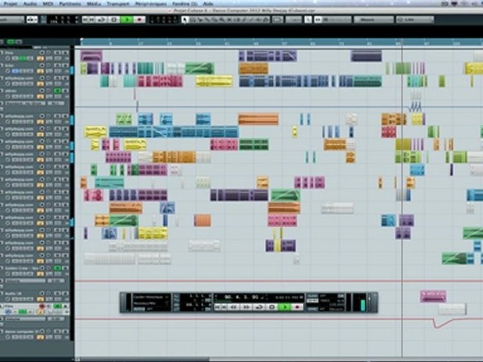 Dance Computer 2012 - Megamix By Willy Deejay (Cubase 6)