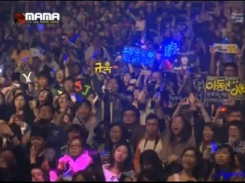 [121130] Super Junior - Wins Best Line Award [MAMA]