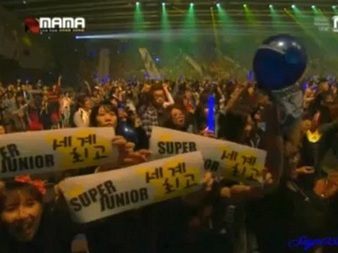 [121130] Super Junior - Wins Best Male Global Award [MAMA]