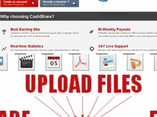 Pay Per Upload Site