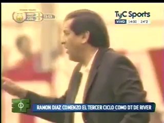 Compilado de Ramon Diaz DT en Estudio Futbol