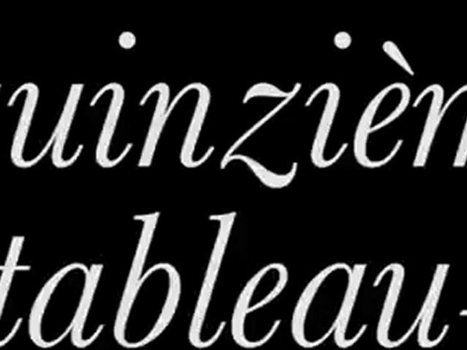 "Contemplations" - Quinzième tableau