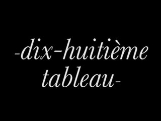 "Contemplations" - Dix-huitième tableau