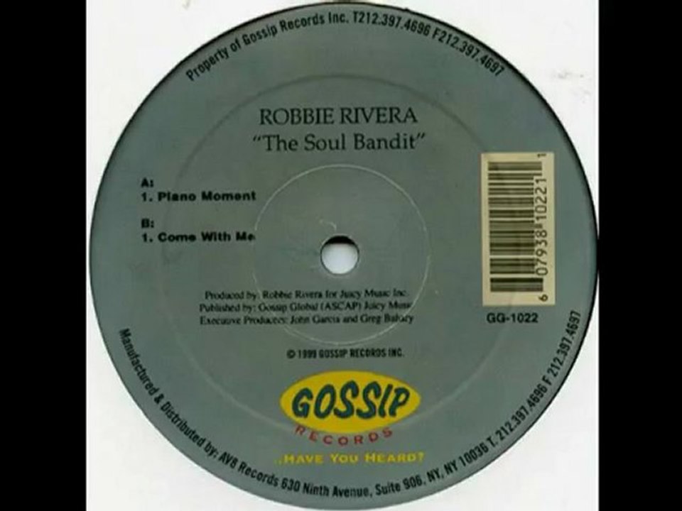 Robbie Rivera   Come With Me 1999