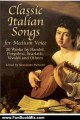 Fun Book Review: Classic Italian Songs for Medium Voice: 30 Works by Handel, Pergolesi, Scarlatti, Vivaldi and Others by Alessandro Parisotti