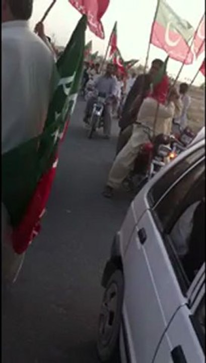 PTI Rally in Huramzai Balochistan.23/08/2012