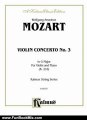 Fun Book Review: Violin Concerto No. 3 in G Major, K. 216 (Kalmus Edition) by Wolfgang Amadeus Mozart