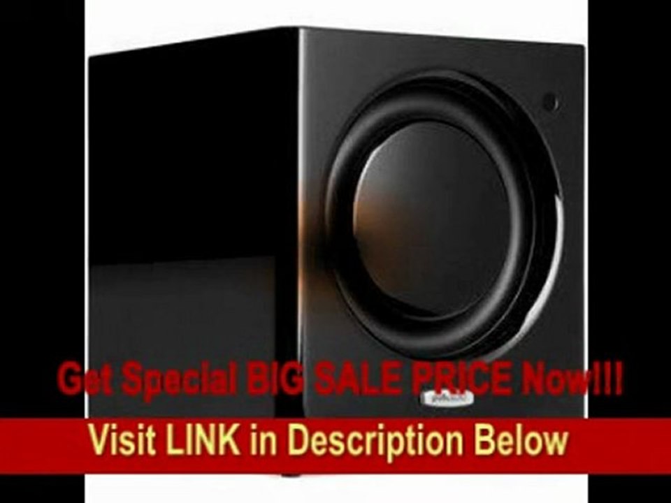 [REVIEW] Polk Audio DSW MicroPRO 3000 Subwoofer Speaker (Single, Black)