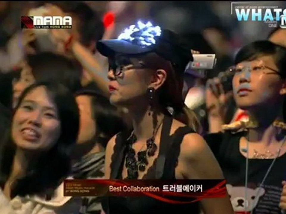 [Whatsubb Thaisub] 121130 Mnet 2012 MAMA -Best collaboration - Trouble Maker