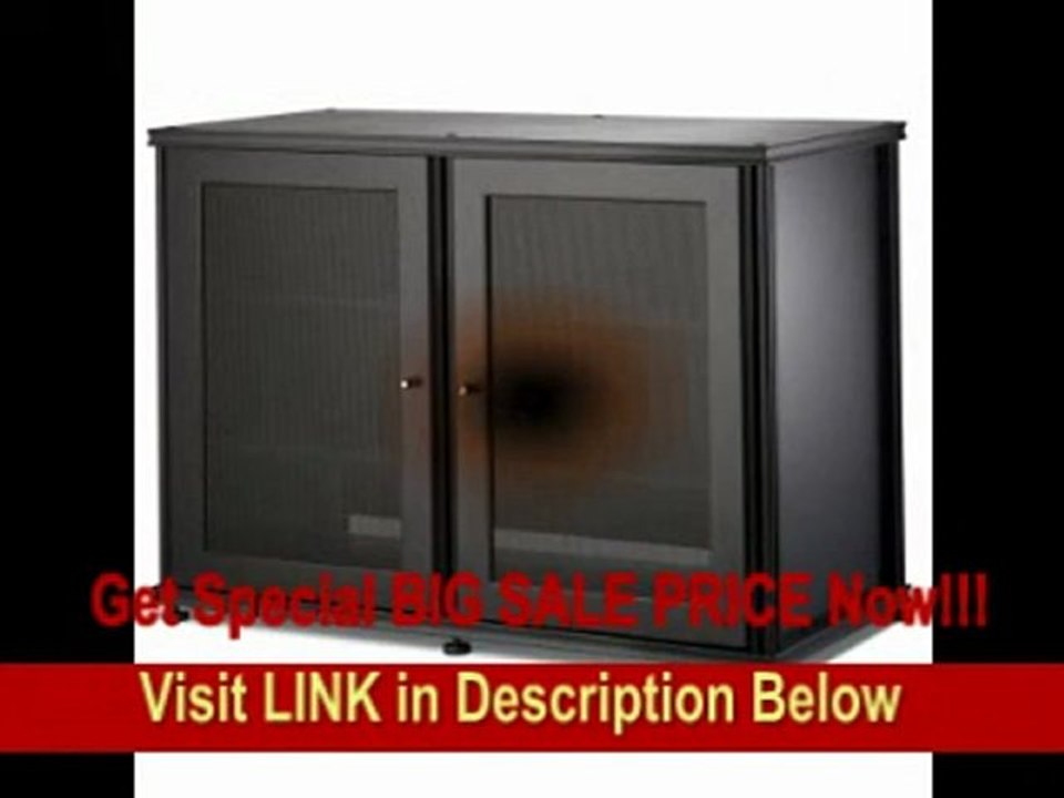 [REVIEW] Salamander Synergy 323 Four-Shelved A/V Cabinet (Black/Black)