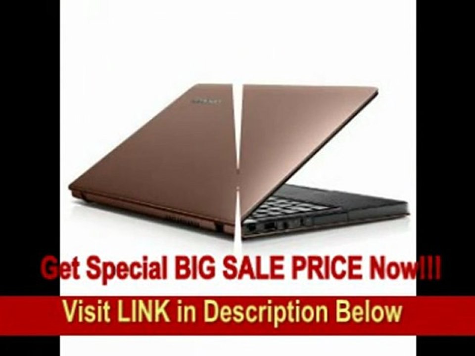[BEST BUY] Lenovo IdeaPad U260 08763CU 12.5-Inch Ultraportable Laptop (Mocha Brown)