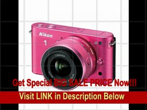 [BEST PRICE] Nikon 1 J2 10.1 MP HD Digital Camera with 10-30mm VR Lens (Pink)