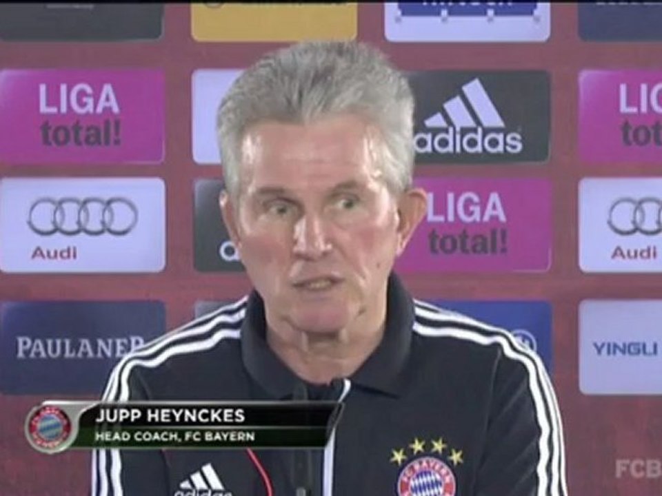 Heynckes: ''Das ist ein absolutes Topspiel''