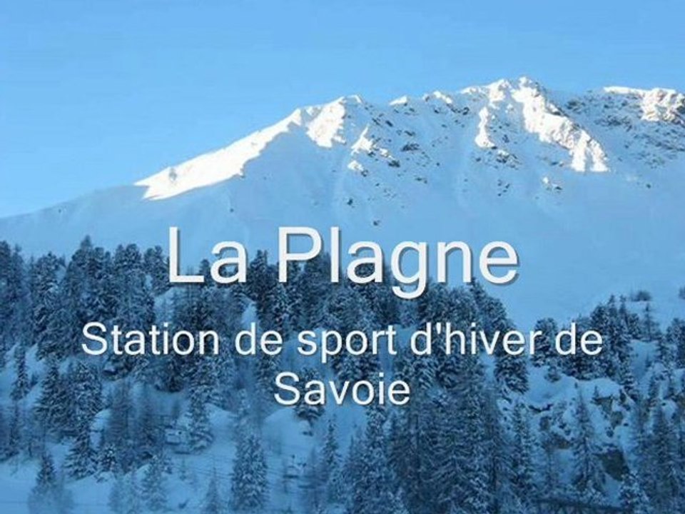 Station de sport d’hiver La Plagne
