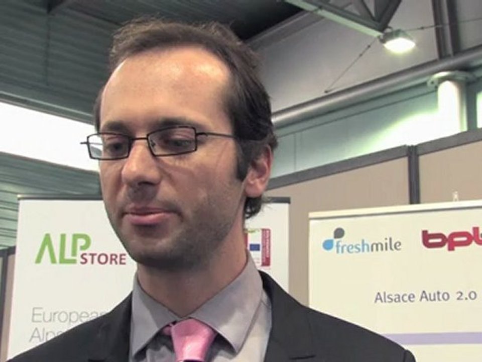 Interview croisée avec Dimitri FINKER (Freshmile) et Marc HELFTER (Hager) à Mobilis 2012