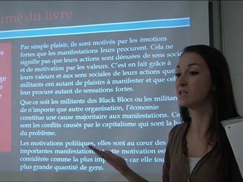 Projet Phare : Marika Privé, Les Black blocs – Francis Dupuis-Déry