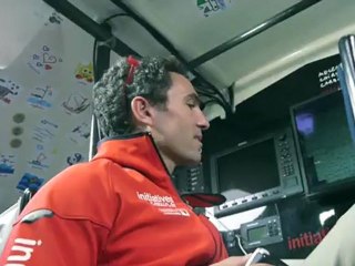 Tanguy et NAO, co-équipiers au grand coeur sur le Vendée Globe