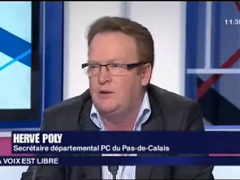 Hervé Poly - La Voix est Libre NPDC - 01-12-12