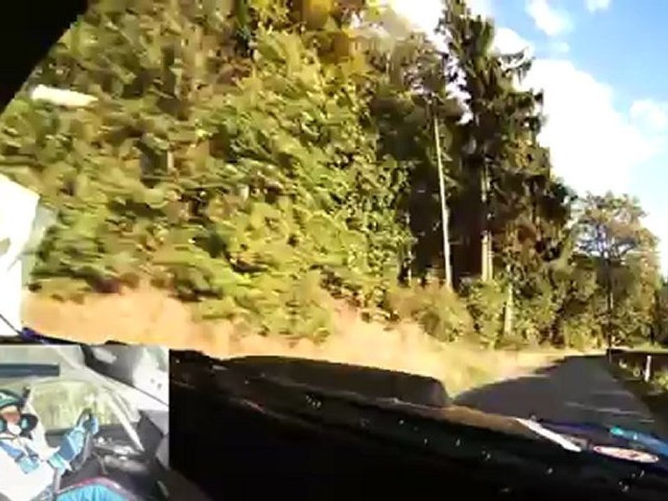 Eric Brunson - David Heulin East Belgian rally 2012 Subaru WRC S12b