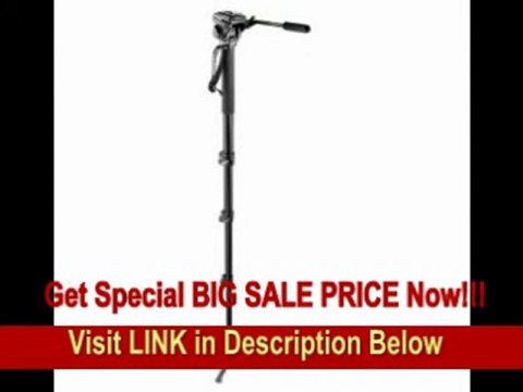 [BEST BUY] Manfrotto 561BHDV Video Fluid Monopod with Head Replaces 561B