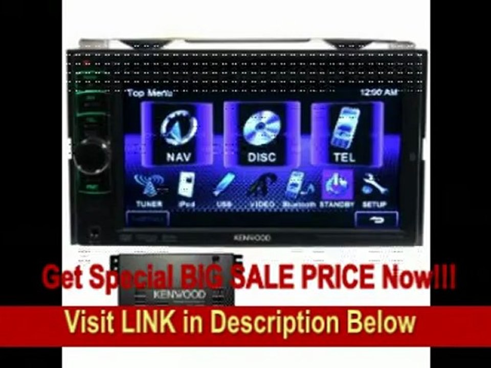 [BEST BUY] Kenwood DDX318 Navigation Package Includes DDX318 DVD receiver and KNA-G610 add-on GPS navigation system