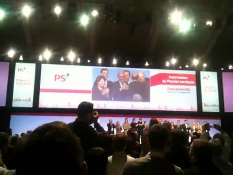 Fin du Congres du Parti Socialiste à Toulouse 28 octobre 2012