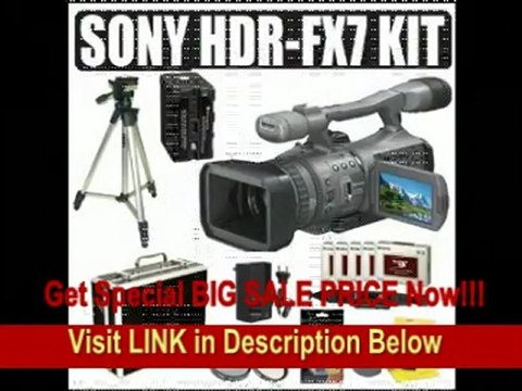 [REVIEW] Sony HDRFX7 HDR-FX7 HDV High-Definition Handycam Camcorder + Deluxe Accessory Kit
