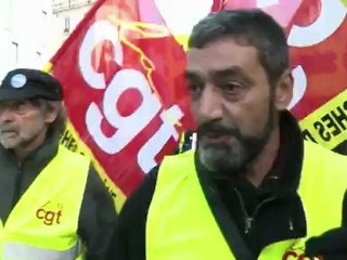 Manifestation contre le chômage et la précarité à Paris