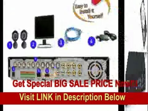 [BEST BUY] Lorex LH108321C8B 8-Camera Network Video Surveillance System with 320GB H.264 DVR (Black)