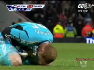 আর্সেনাম (০) ভস সোয়ান্সি (২), ১ ডিসে