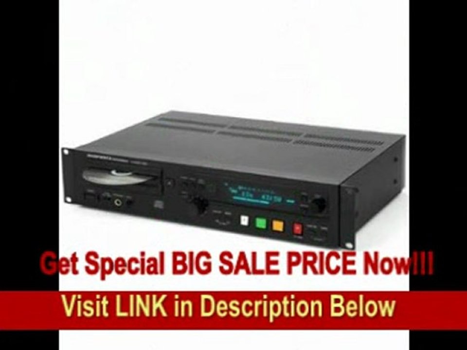 [REVIEW] Marantz CDR633 Rackmount Slot-Loading Single CD Player/Recorder