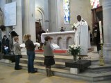 Remis aubes servants d'autel Paroisse Sainte Clotilde 25 novembre 2012