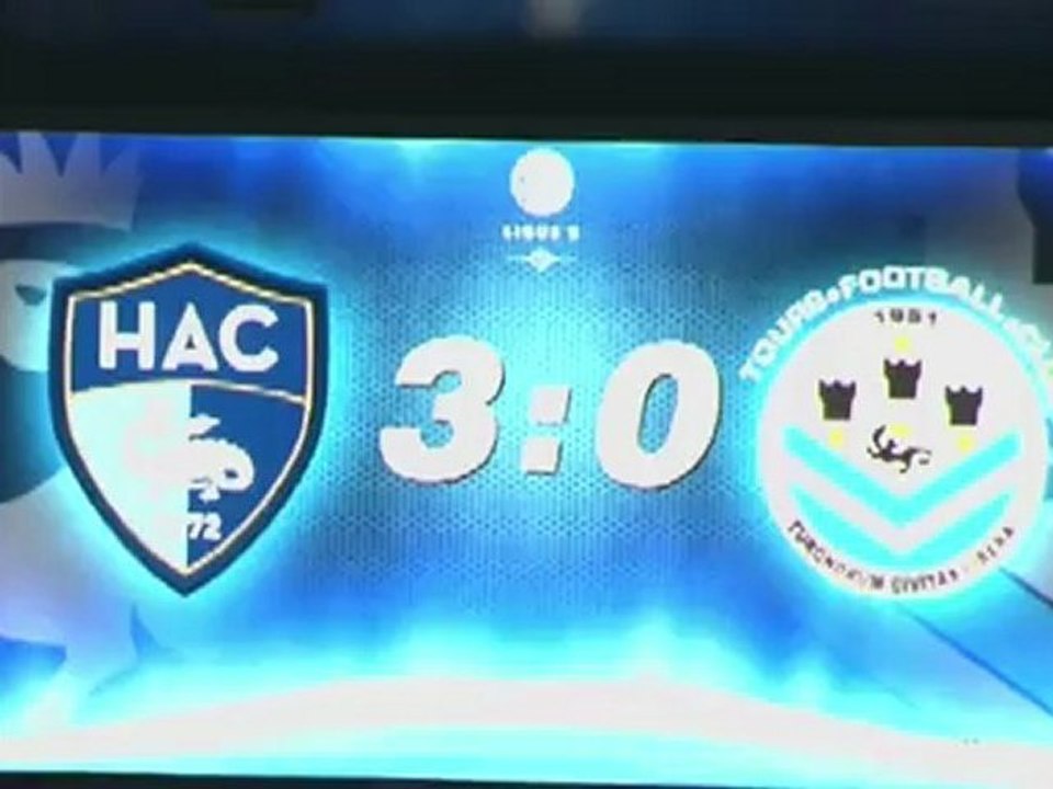 Havre AC (HAC) - Tours FC (TOURS) Le résumé du match (16ème journée) - saison 2012/2013