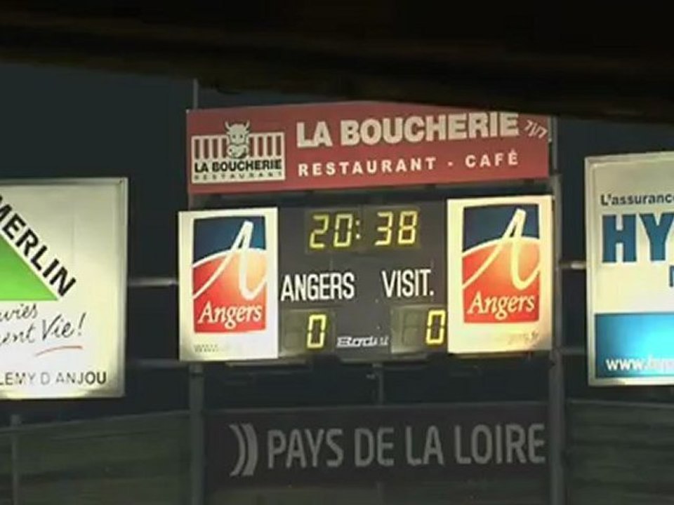 Angers SCO (SCO) - Nîmes Olympique (NIMES) Le résumé du match (16ème journée) - saison 2012/2013