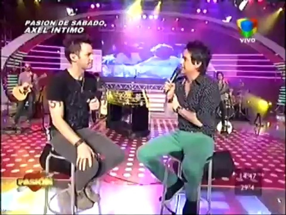 Axel en Pasion de Sabado