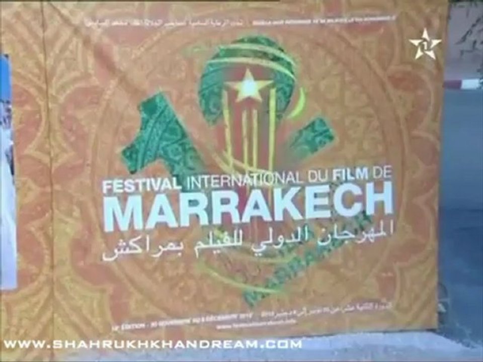 Shahrukh Khan @iamsrk in Marrakech for the Film Festival 2012