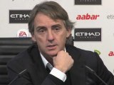 Mancini cree que el City mereció más que un empate ante el Everton