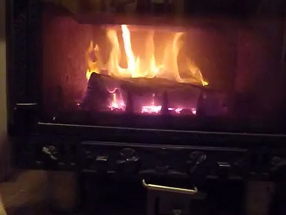 feu mode tranquil vitre à 250 °c