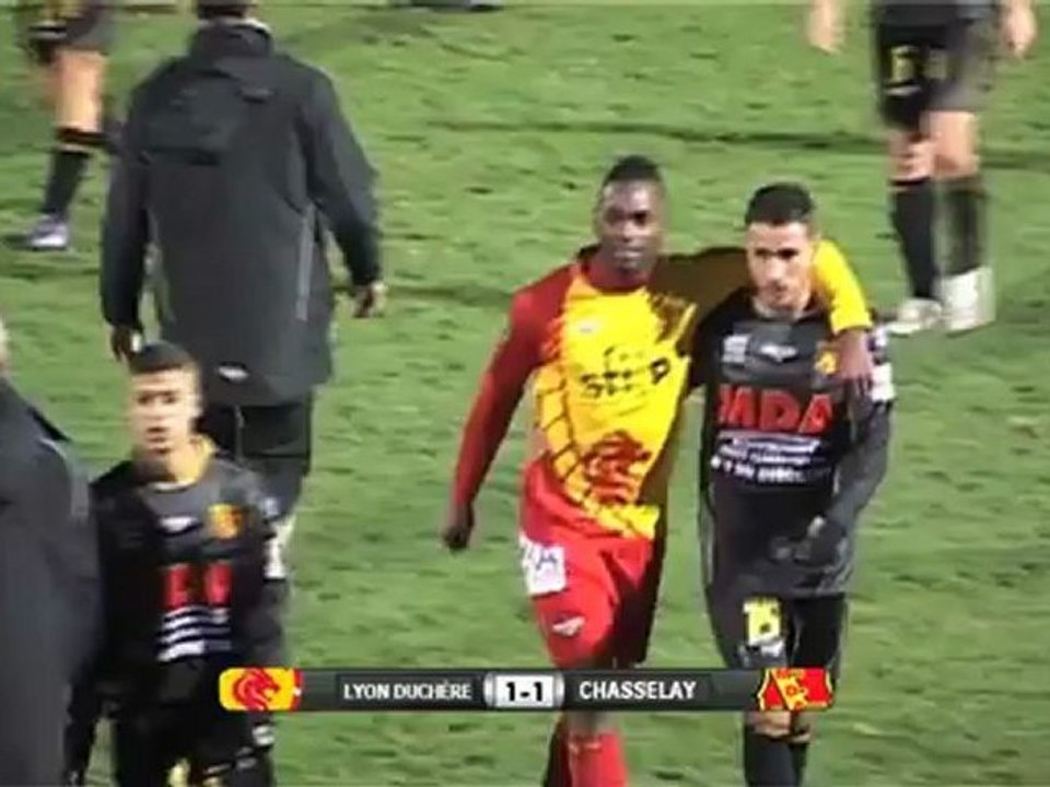 AS Lyon Duchère 1 - 1 MDA Chasselay (01/12/2012)