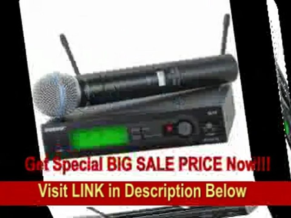 [REVIEW] Shure SLX24/Beta58 Handheld Wireless System, L4