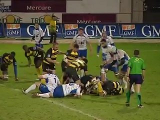 Carcassonne-Colomiers : 32-7 - J13 - Saison 2012-2013