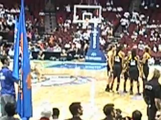 09/22/2012 - Shock Vs. Liberty - Starting Lineup Introductions