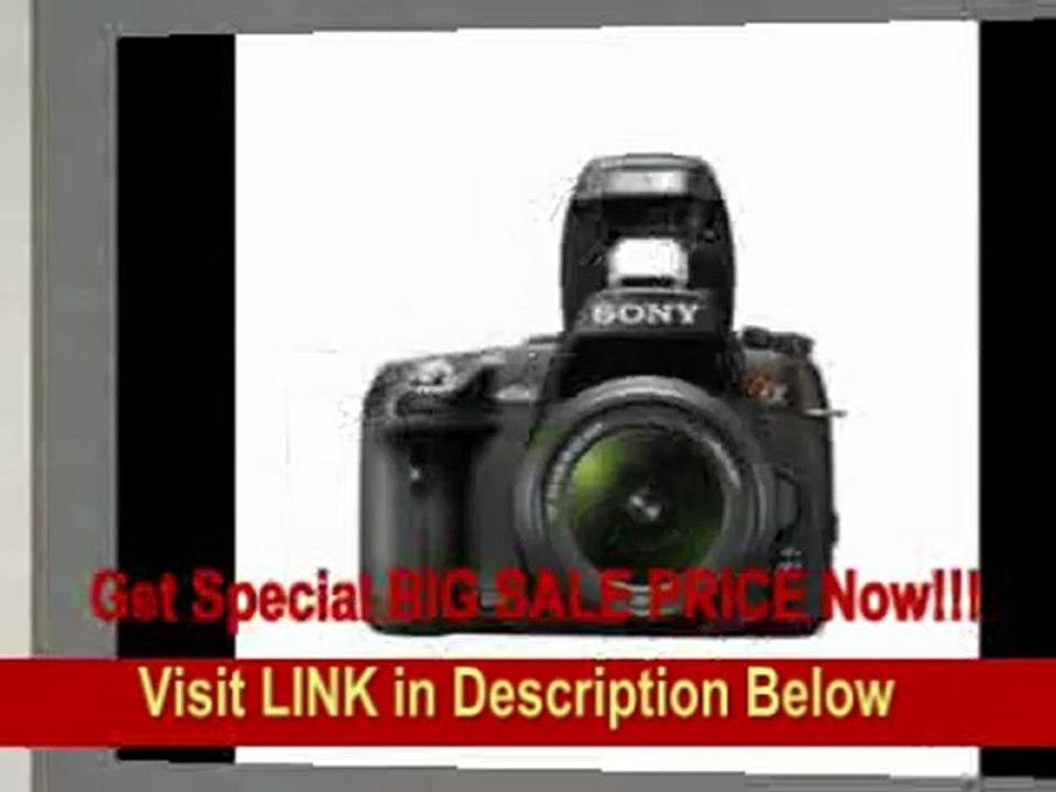 [BEST PRICE] Sony A560 14.2 Megapixels DSLR Camera with DT 18-55mm F3.5-5.6 Lens (Black)